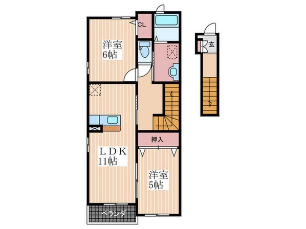 ＬＵＰＩＮＡＳの物件間取画像